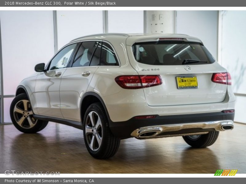 Polar White / Silk Beige/Black 2018 Mercedes-Benz GLC 300