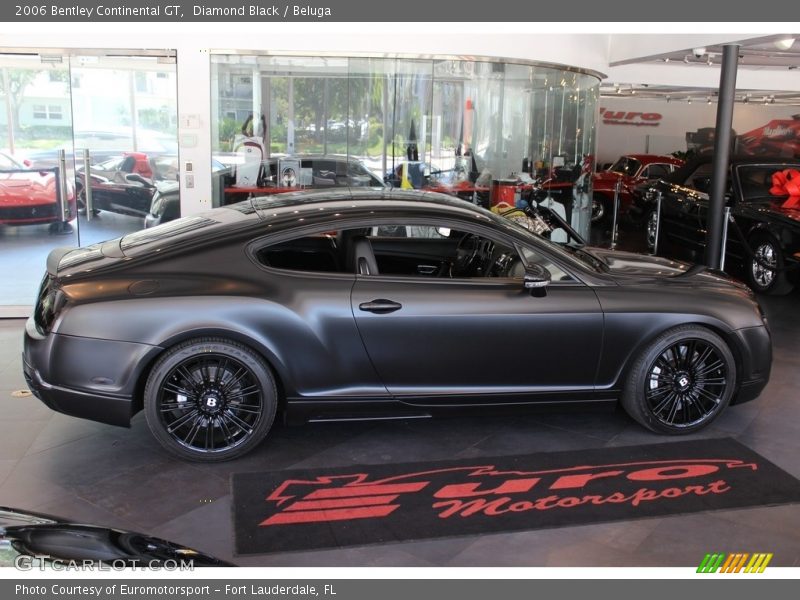 Diamond Black / Beluga 2006 Bentley Continental GT