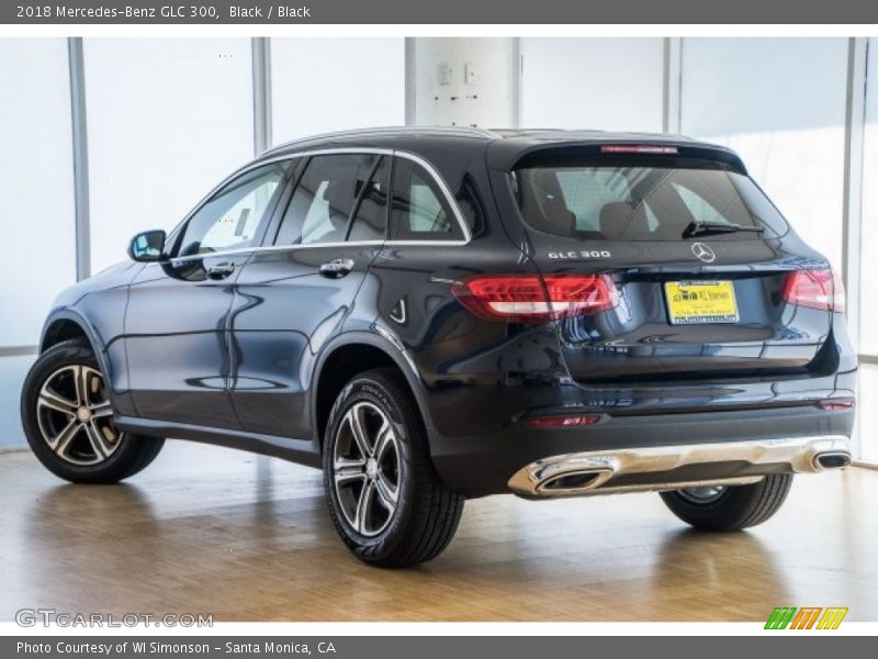 Black / Black 2018 Mercedes-Benz GLC 300