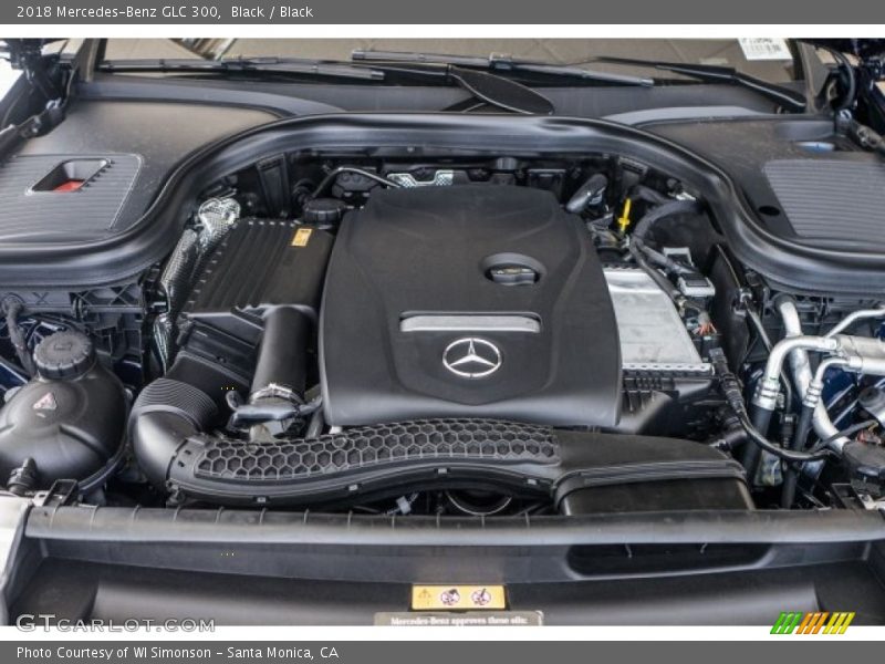 Black / Black 2018 Mercedes-Benz GLC 300