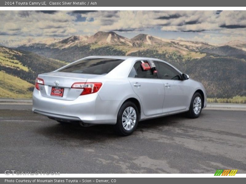 Classic Silver Metallic / Ash 2014 Toyota Camry LE