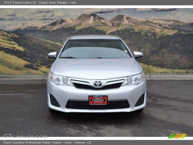 Classic Silver Metallic / Ash 2014 Toyota Camry LE
