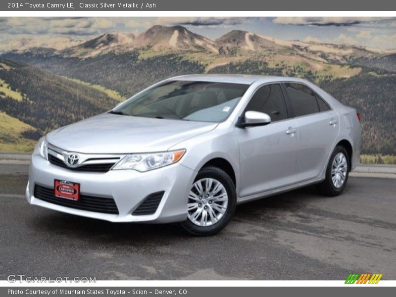 Classic Silver Metallic / Ash 2014 Toyota Camry LE