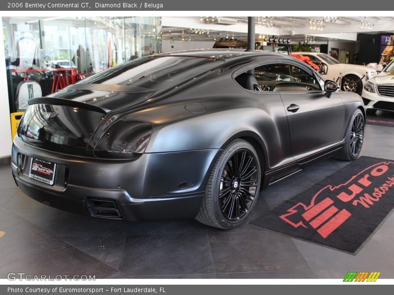 Diamond Black / Beluga 2006 Bentley Continental GT