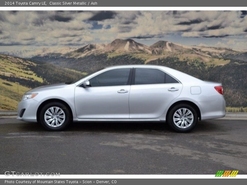 Classic Silver Metallic / Ash 2014 Toyota Camry LE