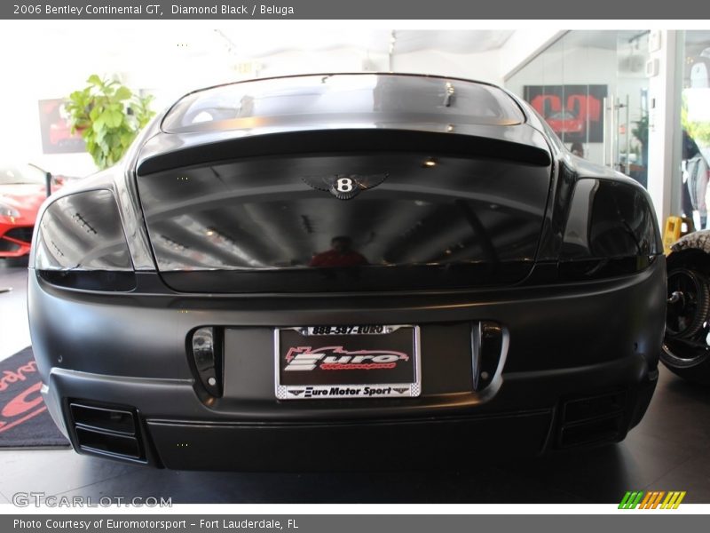 Diamond Black / Beluga 2006 Bentley Continental GT