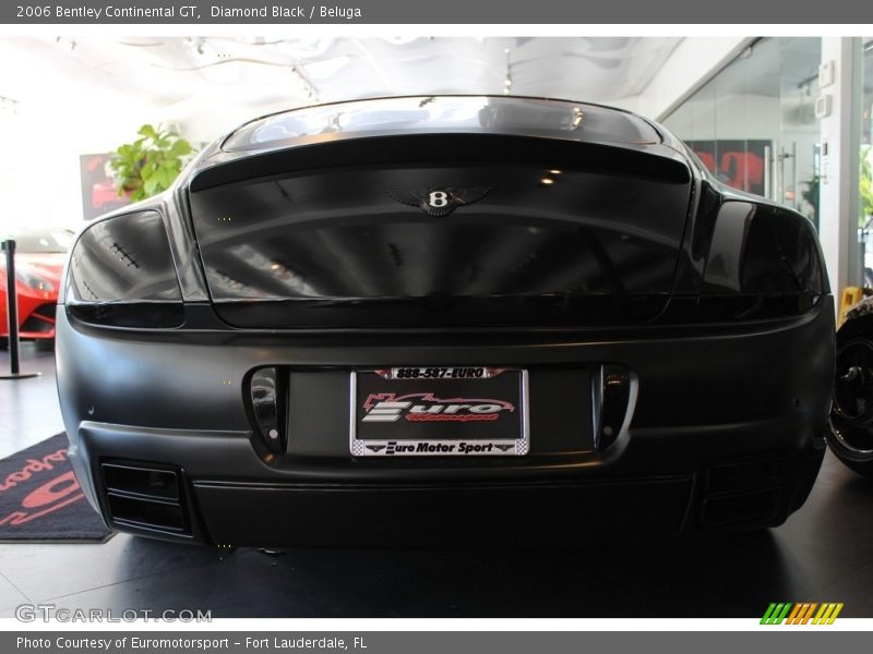 Diamond Black / Beluga 2006 Bentley Continental GT