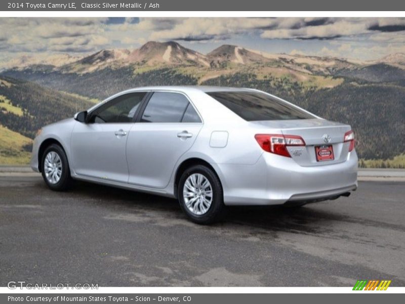Classic Silver Metallic / Ash 2014 Toyota Camry LE