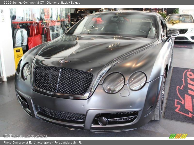 Diamond Black / Beluga 2006 Bentley Continental GT