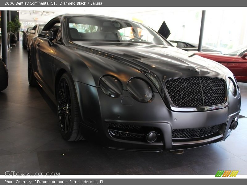 Diamond Black / Beluga 2006 Bentley Continental GT