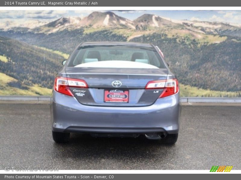 Magnetic Gray Metallic / Ash 2014 Toyota Camry LE