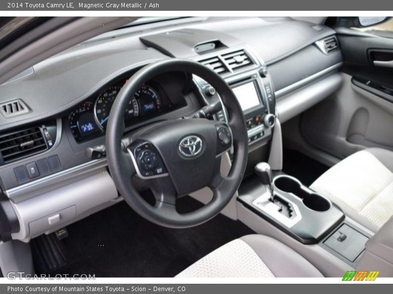 Magnetic Gray Metallic / Ash 2014 Toyota Camry LE