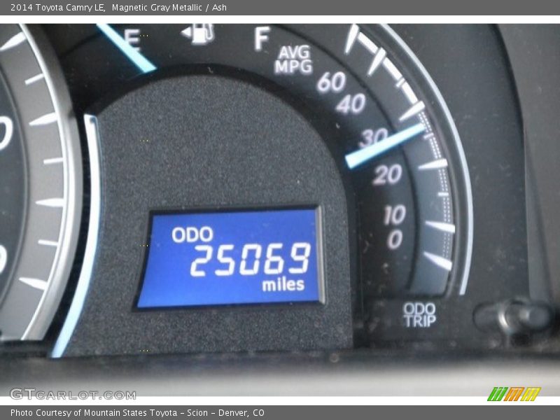 Magnetic Gray Metallic / Ash 2014 Toyota Camry LE
