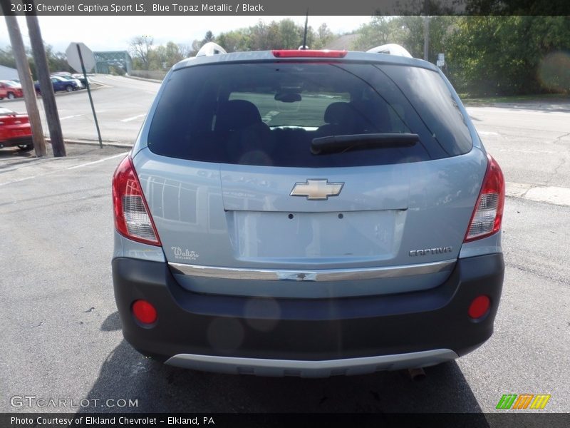 Blue Topaz Metallic / Black 2013 Chevrolet Captiva Sport LS