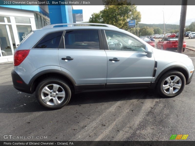 Blue Topaz Metallic / Black 2013 Chevrolet Captiva Sport LS