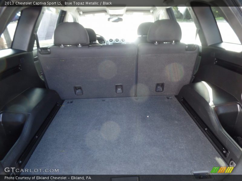 Blue Topaz Metallic / Black 2013 Chevrolet Captiva Sport LS