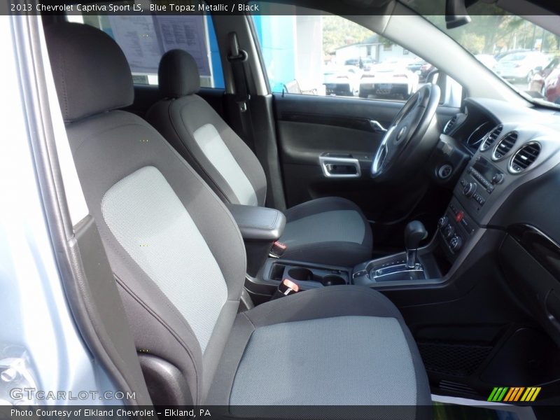 Blue Topaz Metallic / Black 2013 Chevrolet Captiva Sport LS