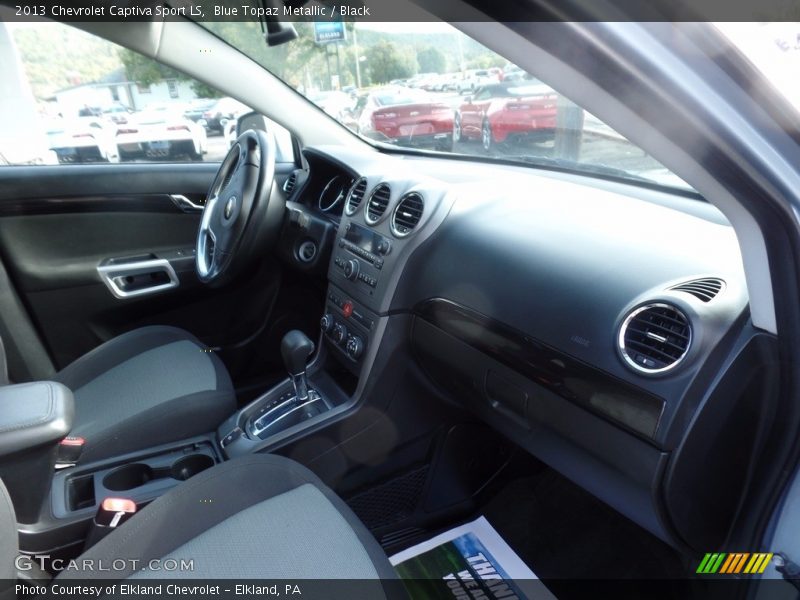 Blue Topaz Metallic / Black 2013 Chevrolet Captiva Sport LS