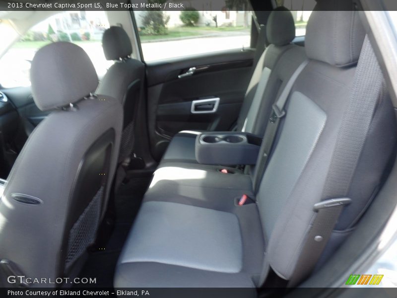 Blue Topaz Metallic / Black 2013 Chevrolet Captiva Sport LS