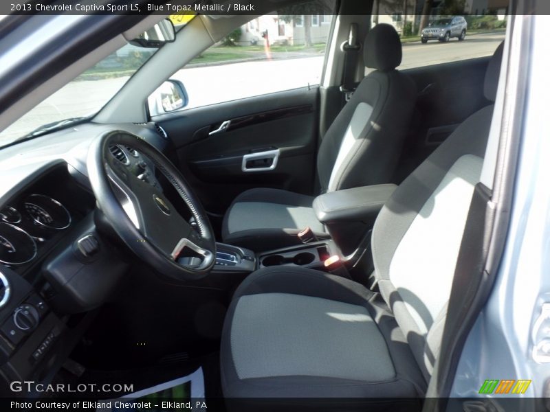 Blue Topaz Metallic / Black 2013 Chevrolet Captiva Sport LS