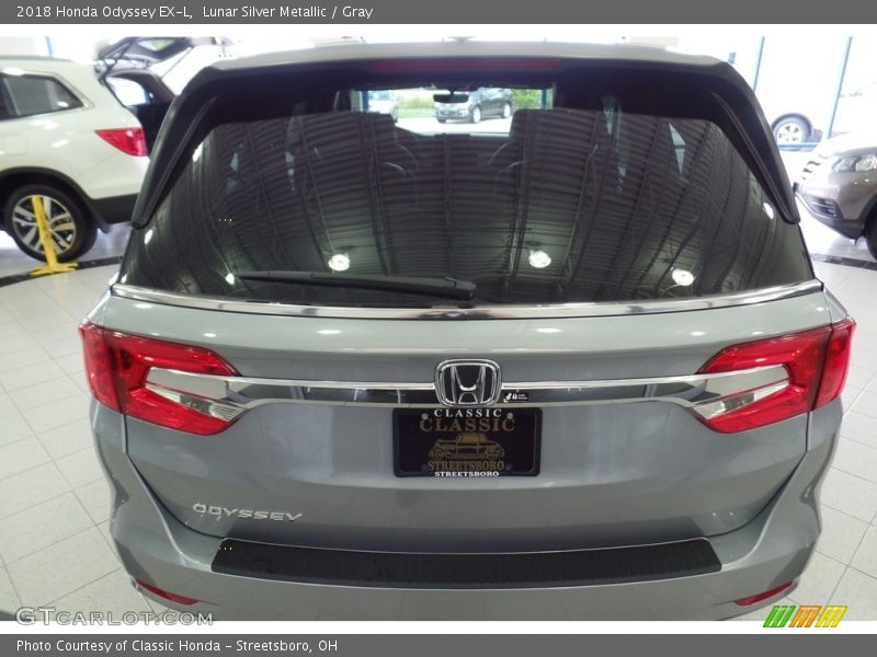Lunar Silver Metallic / Gray 2018 Honda Odyssey EX-L