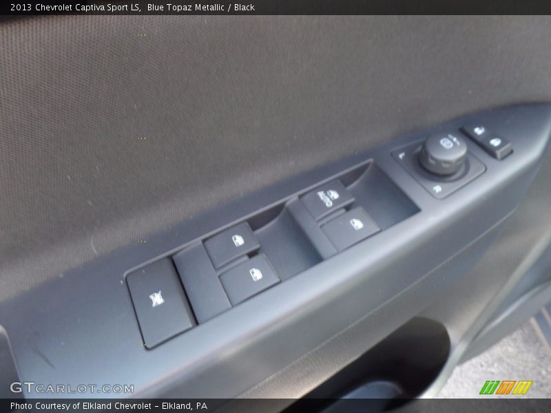 Blue Topaz Metallic / Black 2013 Chevrolet Captiva Sport LS