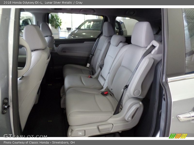 Lunar Silver Metallic / Gray 2018 Honda Odyssey EX-L