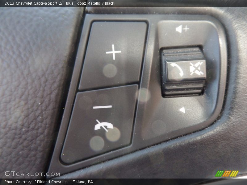 Blue Topaz Metallic / Black 2013 Chevrolet Captiva Sport LS