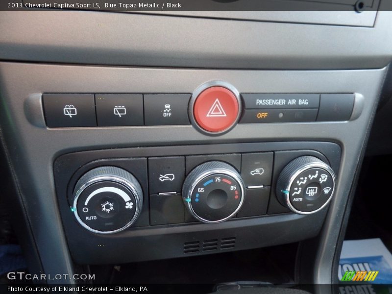 Blue Topaz Metallic / Black 2013 Chevrolet Captiva Sport LS