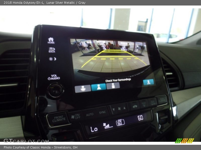 Lunar Silver Metallic / Gray 2018 Honda Odyssey EX-L