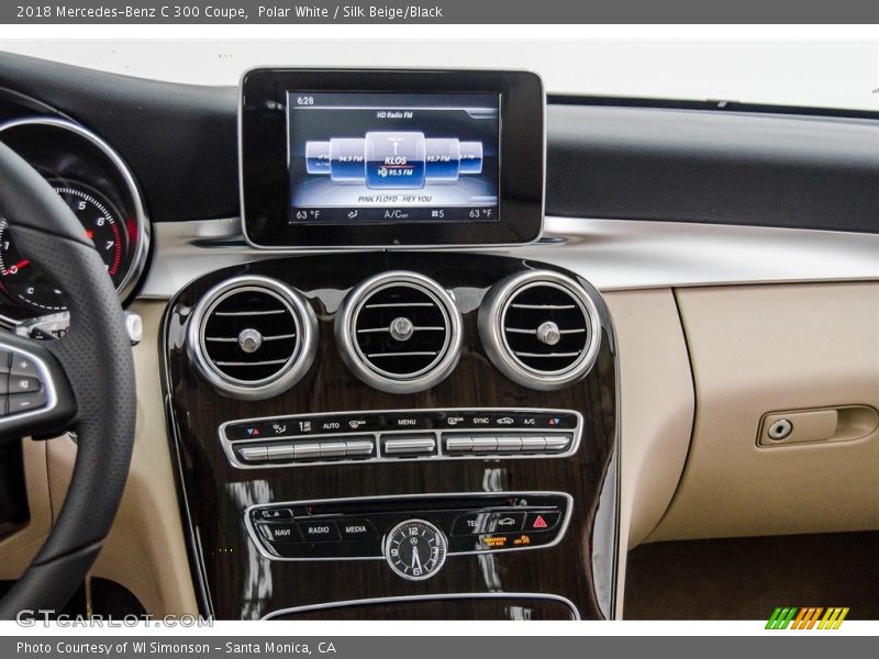 Controls of 2018 C 300 Coupe