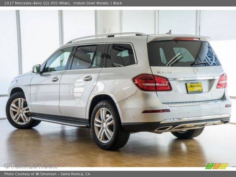 Iridium Silver Metallic / Black 2017 Mercedes-Benz GLS 450 4Matic