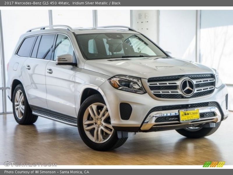 Iridium Silver Metallic / Black 2017 Mercedes-Benz GLS 450 4Matic