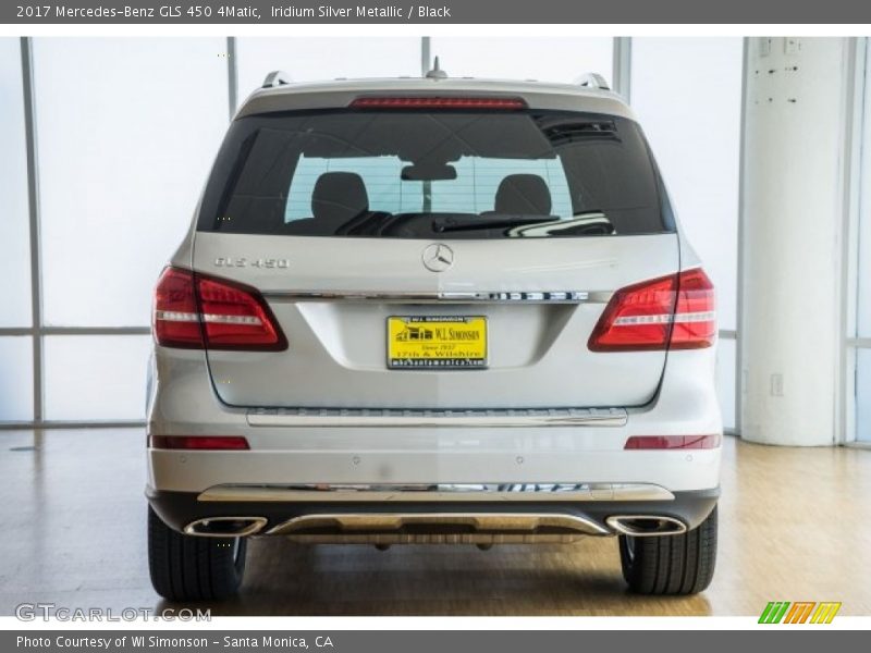 Iridium Silver Metallic / Black 2017 Mercedes-Benz GLS 450 4Matic