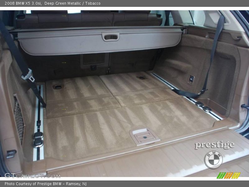 Deep Green Metallic / Tobacco 2008 BMW X5 3.0si