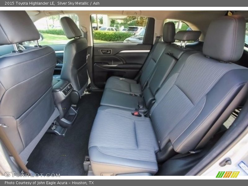Silver Sky Metallic / Ash 2015 Toyota Highlander LE