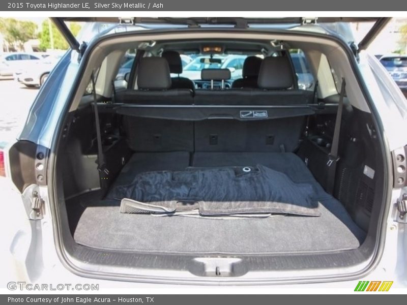 Silver Sky Metallic / Ash 2015 Toyota Highlander LE
