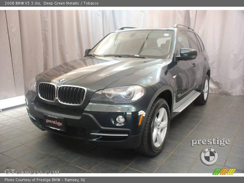 Deep Green Metallic / Tobacco 2008 BMW X5 3.0si