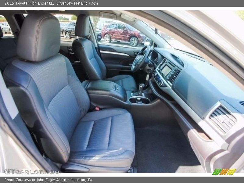 Silver Sky Metallic / Ash 2015 Toyota Highlander LE