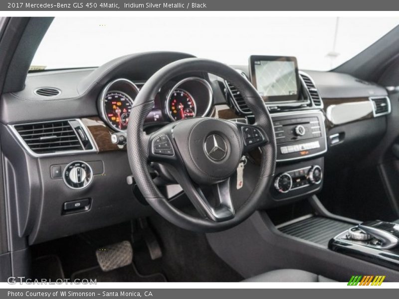 Iridium Silver Metallic / Black 2017 Mercedes-Benz GLS 450 4Matic