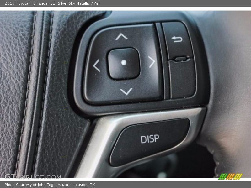 Silver Sky Metallic / Ash 2015 Toyota Highlander LE