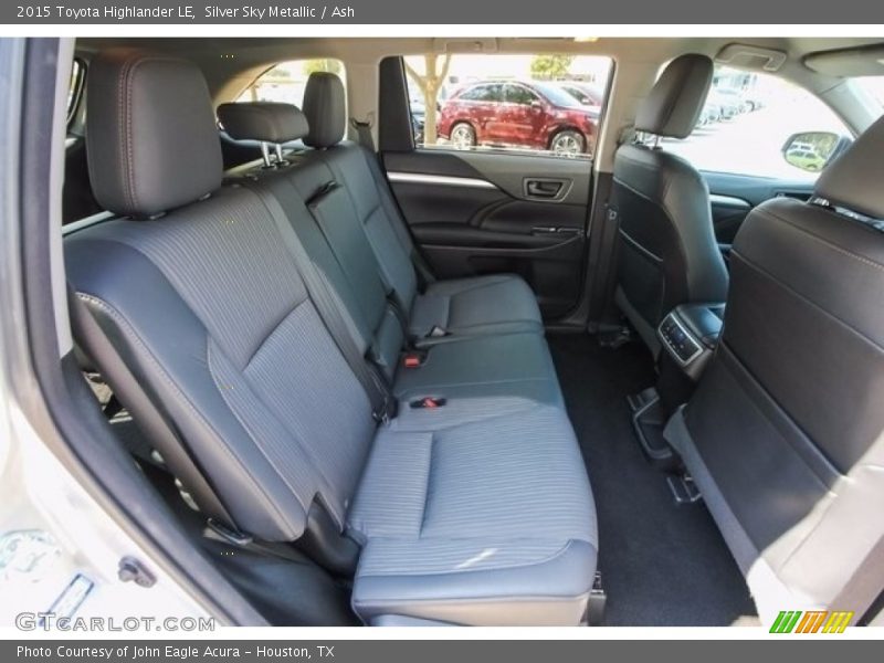 Silver Sky Metallic / Ash 2015 Toyota Highlander LE