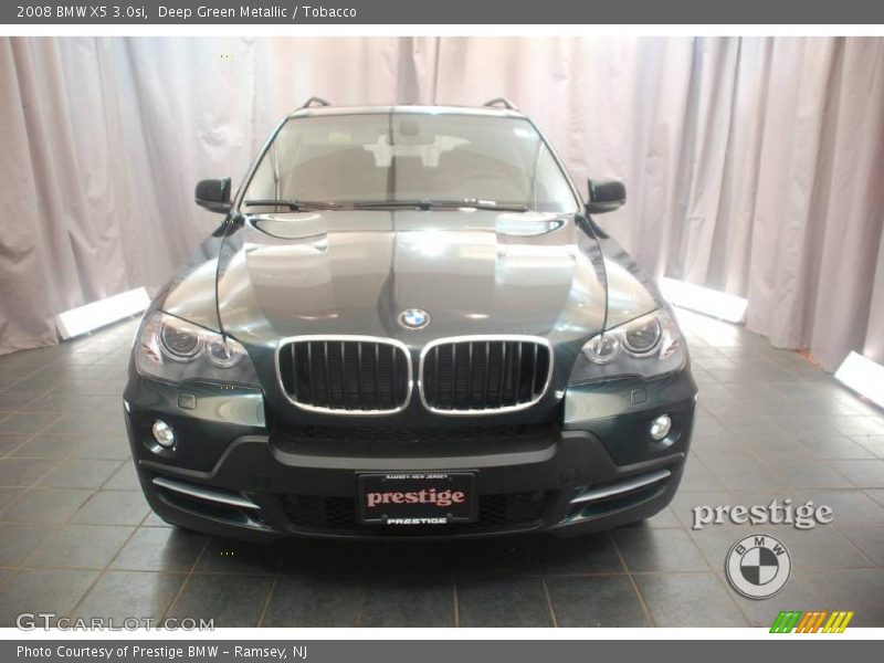 Deep Green Metallic / Tobacco 2008 BMW X5 3.0si
