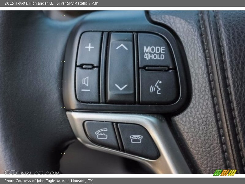 Silver Sky Metallic / Ash 2015 Toyota Highlander LE