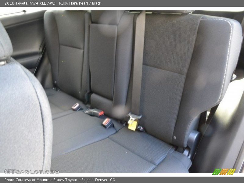 Ruby Flare Pearl / Black 2018 Toyota RAV4 XLE AWD