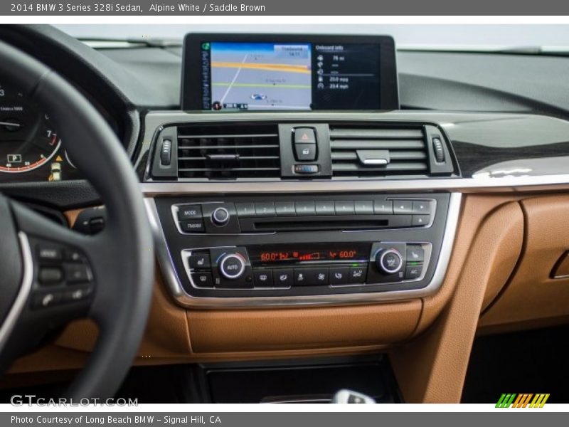 Alpine White / Saddle Brown 2014 BMW 3 Series 328i Sedan