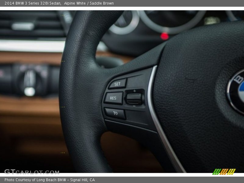 Alpine White / Saddle Brown 2014 BMW 3 Series 328i Sedan