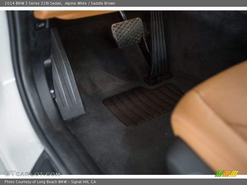 Alpine White / Saddle Brown 2014 BMW 3 Series 328i Sedan