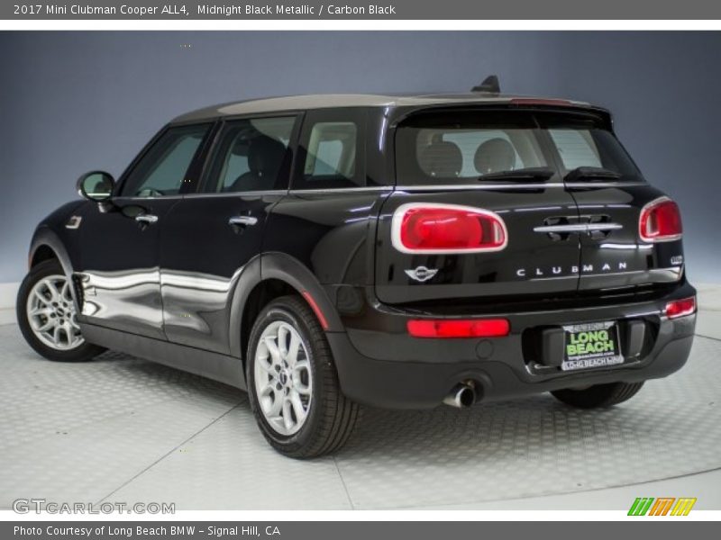 Midnight Black Metallic / Carbon Black 2017 Mini Clubman Cooper ALL4
