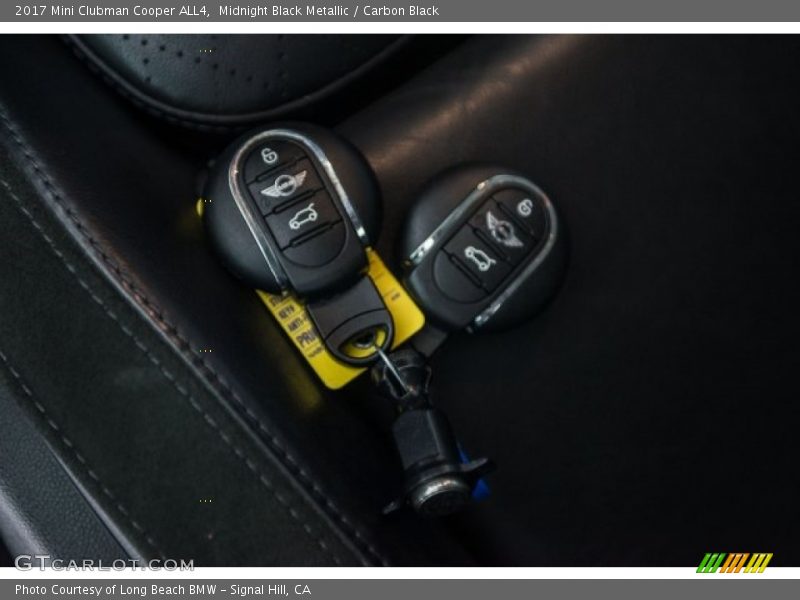 Midnight Black Metallic / Carbon Black 2017 Mini Clubman Cooper ALL4